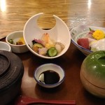ビジネス旅館 栄 - 料理写真:刺身定食
