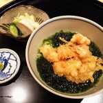 にい留 - 天茶、香の物
