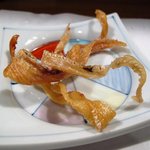 花ごころ - エンガワの干したものを炙ったもの