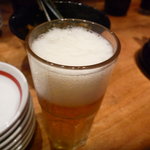 博多 一風堂 - ☆生ビールでシュワァワァ～乾杯です(#^.^#)☆