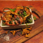 Ata - 赤足海老とジロール茸のロースト2