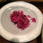 とんかつ専門店 恵庭屋 - 漬物