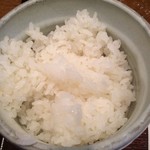 とんかつ専門店 恵庭屋 - おかわりしたご飯