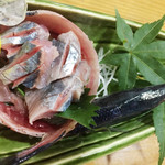 おけしょう鮮魚の海中苑 - サンマ刺身