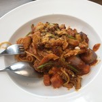 もりのたね - ◎ベーコンとナスとキノコ