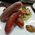 ストーン ハンター - 「ソーセージ盛合せ」450円