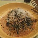 ブルーム - 南イタリア田舎風野菜とひき肉のスパゲティ