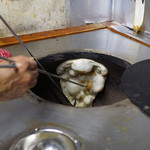 インディアンキッチン - 焼いているところを見せていただきました