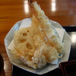 蕎麦　孤丘 - 天ぷら