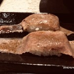 鶏 soba 座銀 - にく寿司