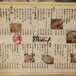 居酒屋 それゆけ!鶏ヤロー! - フードメニュー(2018.8.27)