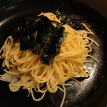絶品パスタ  俺の味 - 明太子きのこ