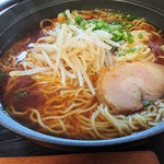 喜らく旅館 - 2018年10月　ラーメン大盛り