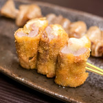 割烹 渡辺 - 鴨ササミチーズカツ串