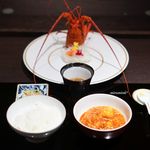 GINZA JOTAKI - 天然伊勢海老の特製チリソース ～魚沼産コシヒカリ～