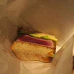 器楽亭 - 鮪とアボカドのカツサンド2