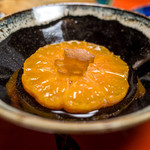 割烹 渡辺 - 蜜柑甘露煮