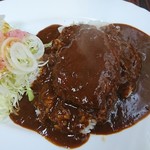 からす亭 - ハンバーグカレー