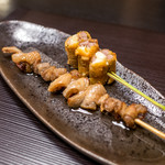 割烹 渡辺 - 鴨皮串