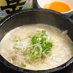 Stone pot cooked Gyoza / Dumpling