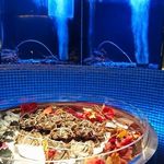 筑紫樓 - 内観 上海蟹が・・・