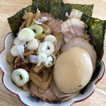 中華そば専門 とんちぼ - 特選つけ麺の別皿