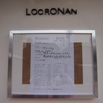 LOCRONAN  - 外のメニュー