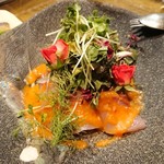 十彩 - 白身魚のカルパッチョ