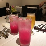 GIGLI - 自家製赤紫蘇と梅酒のソーダ