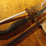 Terroir愛と胃袋 - 肉用ナイフ