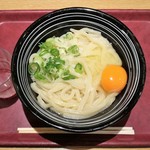 二代目 甚八 - 釜玉のおうどん518円