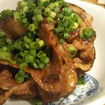 麺屋 猪一 離れ - 炙り和牛。脂が美味しい。