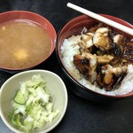 串鐵 - きじ丼(中) 600円税込