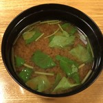 鰻はし本 - 赤出汁