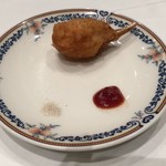 ホテルオークラ 中国料理「桃花林」 日本橋室町賓館 - 蟹の手の揚げ物