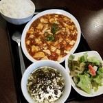 白石中華食堂 BOO - 麻婆豆腐定食 680円