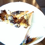 サービスでマイタケの天ぷら