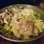 裏恵比寿　自然生村 - 普通の鍋