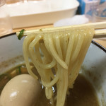 三谷製麺所 - 中太麺 in つけ汁 リフト