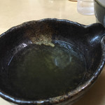三谷製麺所 - 割りスープ