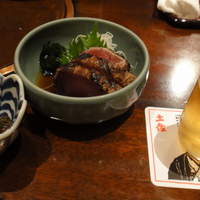 土佐料理 祢保希 丸の内店 - カツオのたたきとお通し