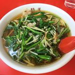 鶴廣 - 鶴廣（ニラそば 800円）