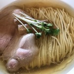 麺処　清水 - 塩煮干そば@500円