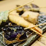 おでんと串揚げ らかん - 串揚げ