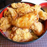 北海道唐揚げ　えぞ丸 - ザンギ・デカ盛り丼850円