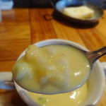 レ ファーブル ボンジュール - バターナッツかぼちゃとさつま芋の冷製ポタージュ