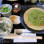 中村藤吉本店 宇治本店 - 茶そばセット