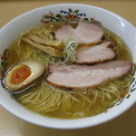 煮干鰮らーめん 圓 - 塩らーめん 大盛 (限定)