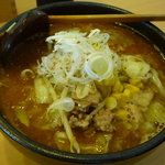 味噌らーめん　800円　麺大盛り100円