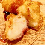 余市SAGRA - 桃のフリット。